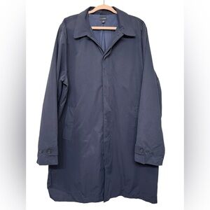 J by J Crew Mens Trench Coat XL